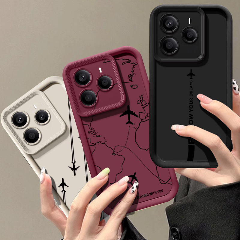 항공기 경로 패턴 TPU 폰 케이스 샤오미 레드미 노트 - Xiaomi Redmi Note 13 리뷰 및 가격